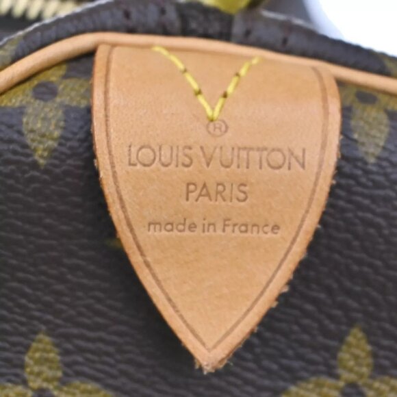 LOUIS VUITTON Speedy 40 Travel Hand Bag Monogram Leather Brown - Picture 10 of 16